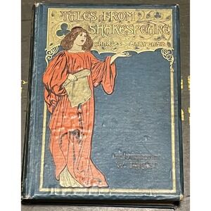 RARE ANTIQUE BOOK TALES OF SHAKESPEARE - OLD EDITION